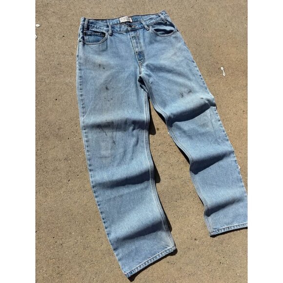 Levi Faded Loose Fit Jeans Vintage Y2K Distressed - Picture 6 of 7